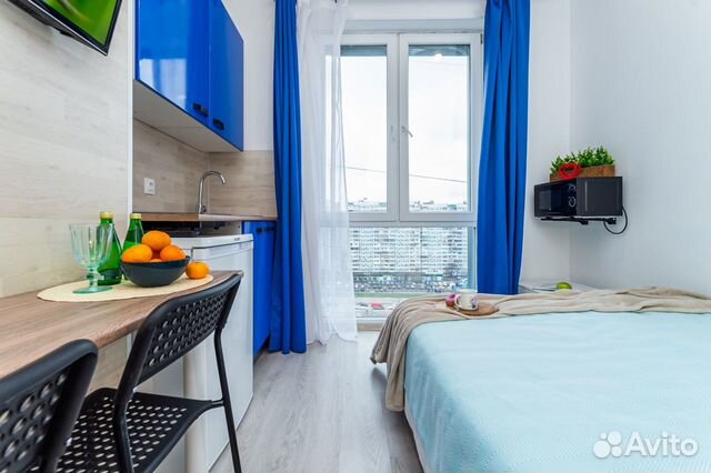 

Квартира-студия, 12 м², 1 кровать