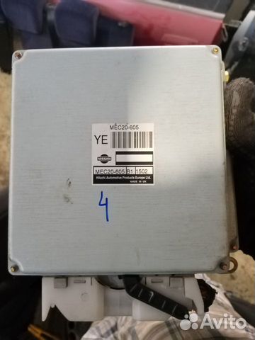 Блок управления двигателем на Ниссан Алмера 05г