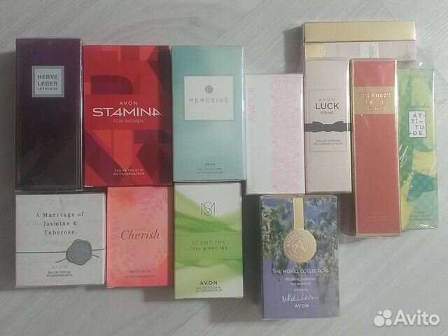 Туалетная вода женская и мужская Эйвон