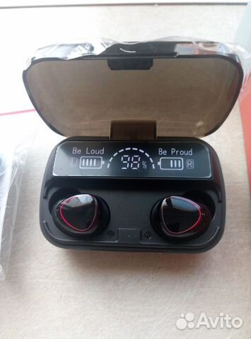 Беспроводные наушники повербанк