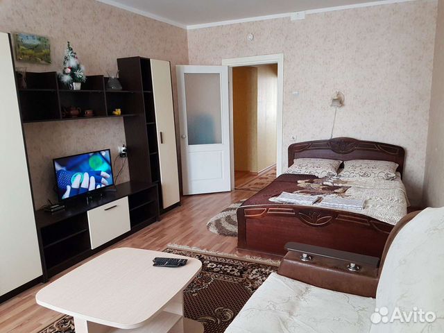 

1-к. квартира, 42 м², 2 кровати