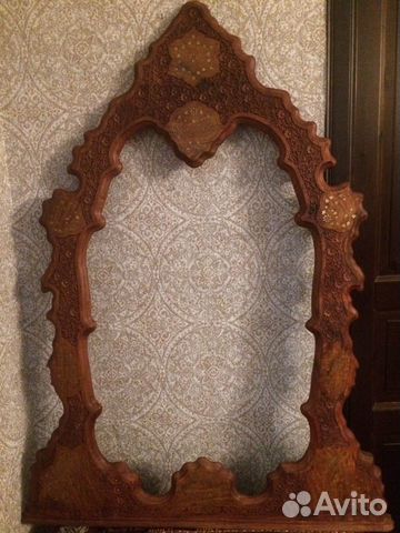 Зеркало Индия, массив тика