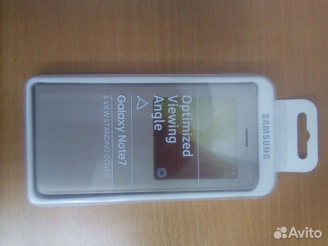 Чехол книжка с окошком для Samsung Galaxy Note7 (о
