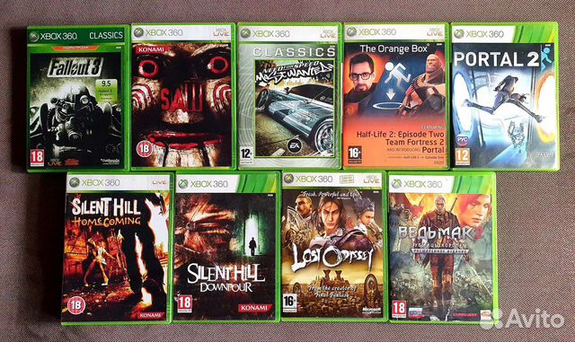 Игры на xbox 360 Редкие