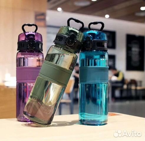 Бутылка для воды спортивная 500 мл, в упаковке