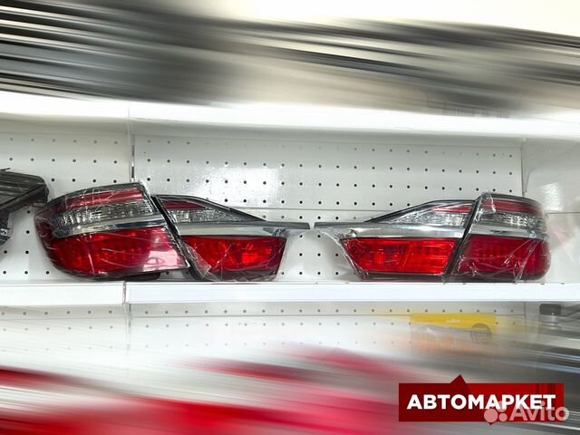 Задние фонари (стопы) на Camry v55 Рестайл