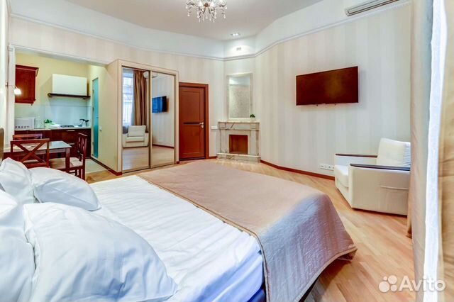 

Квартира-студия, 30 м², 2 кровати