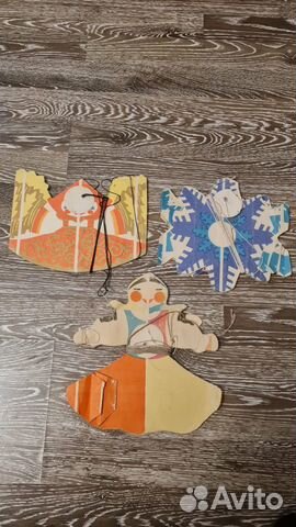 Бумажные гирлянды СССР