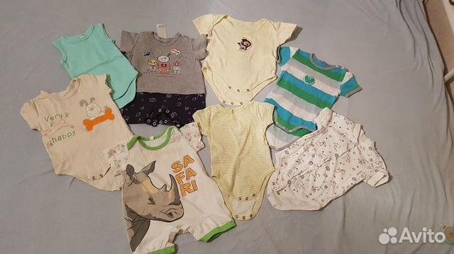 Одежда для новорожденного б/у