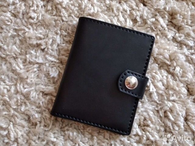 Кошелек мужской кожаный новый