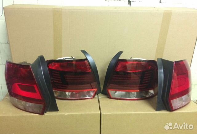 Задние фонари Volkswagen polo sedan 10-2020г