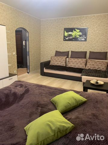 

1-к. квартира, 40 м², 3 кровати