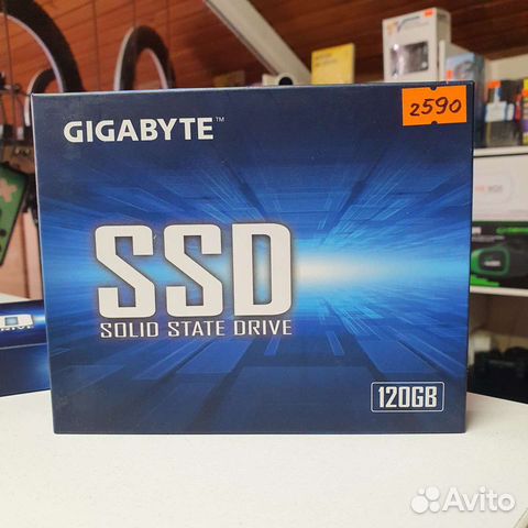 SSD накопитель Gygabyte 120GB (новый)