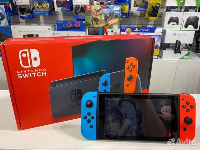 Nintendo Switch V2 - обменяем на PS4/PS3/Xbox 360