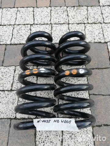 Mercedes C205 W205 AMG 63s пружины задние спорт