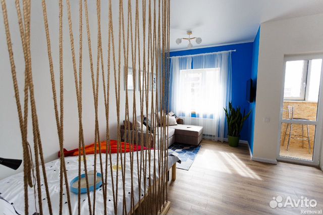 

Квартира-студия, 32 м², 2 кровати