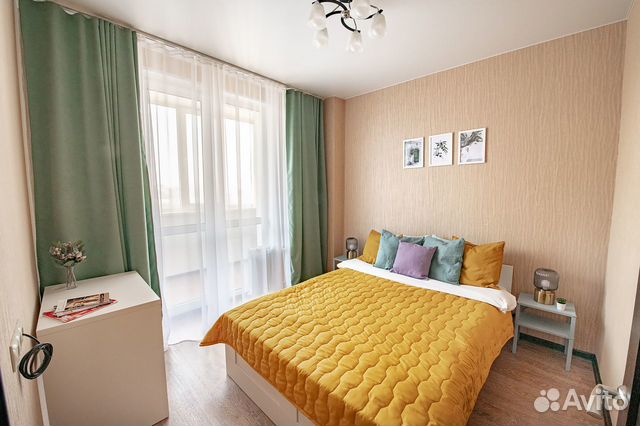 

2-к. квартира, 41,6 м², 2 кровати