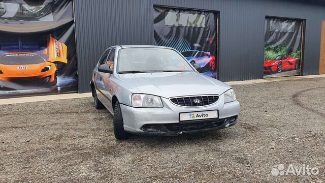 Hyundai Accent 1.5 МТ, 2006, битый, 220 000 км