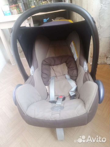 Автолюлька maxi cosi от 0+ с адаптерами