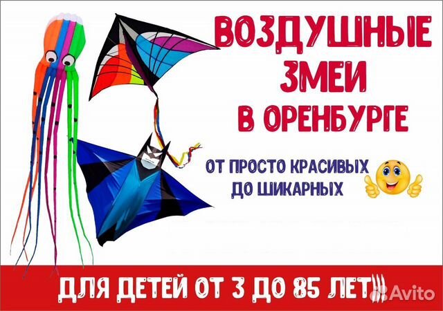 Воздушные змеи (большой выбор )