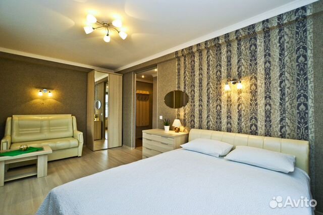 

1-к. квартира, 34 м², 2 кровати