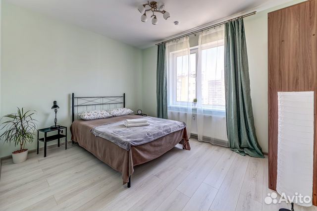 

1-к. квартира, 40 м², 2 кровати
