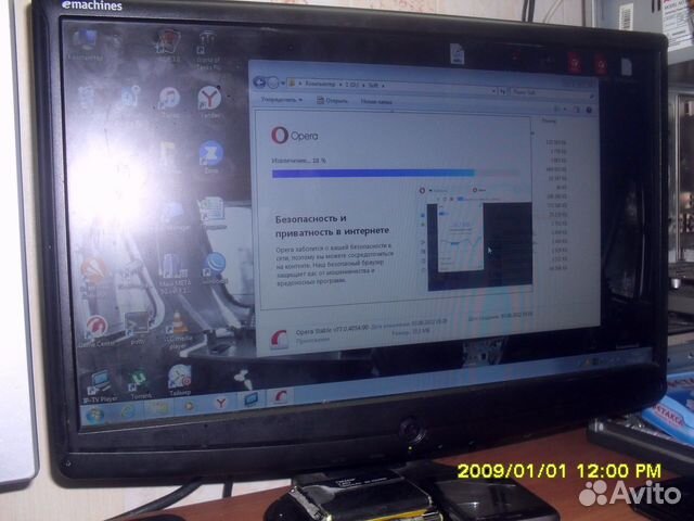 Монитор 19.5 Emachines E193HQV Состояние топ