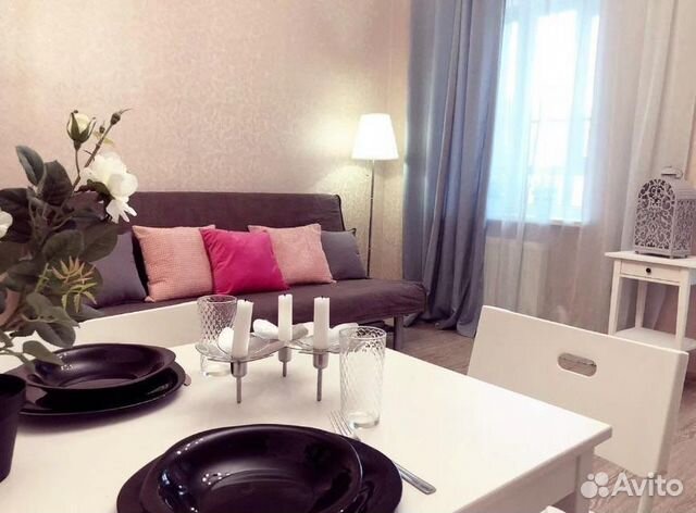 

Квартира-студия, 28 м², 2 кровати