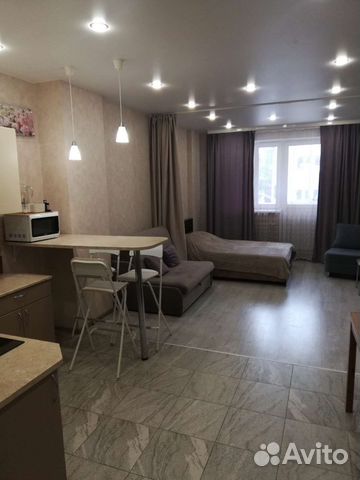 

Квартира-студия, 38 м², 1 кровать