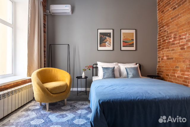 

Квартира-студия, 30 м², 2 кровати