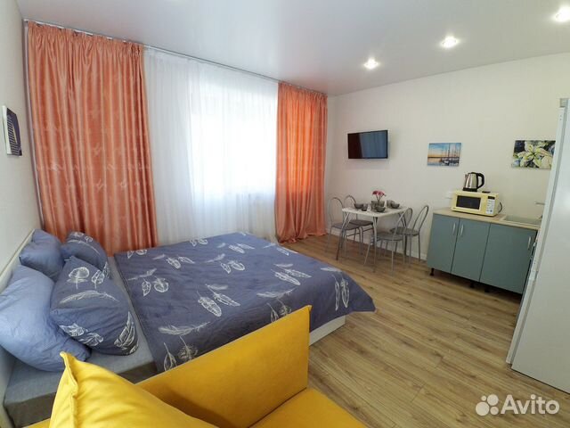 

Квартира-студия, 36 м², 2 кровати