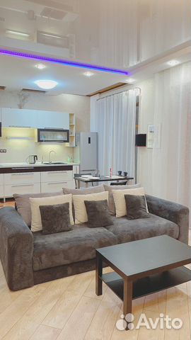 

Квартира-студия, 55 м², 2 кровати