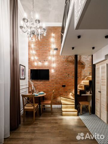 

Квартира-студия, 23 м², 2 кровати