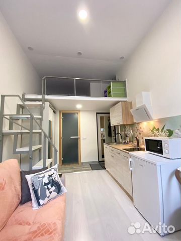 

Квартира-студия, 24 м², 2 кровати