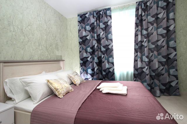

2-к. квартира, 45 м², 2 кровати