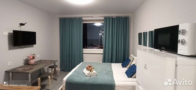

Квартира-студия, 25 м², 1 кровать
