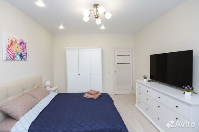 

1-к. квартира, 41 м², 3 кровати