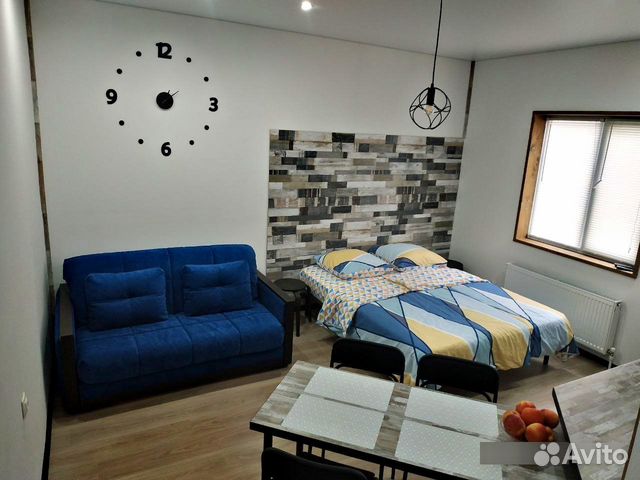 

Квартира-студия, 29 м², 2 кровати