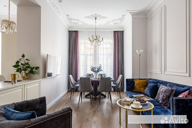

4-к. квартира, 120 м², 5 кроватей
