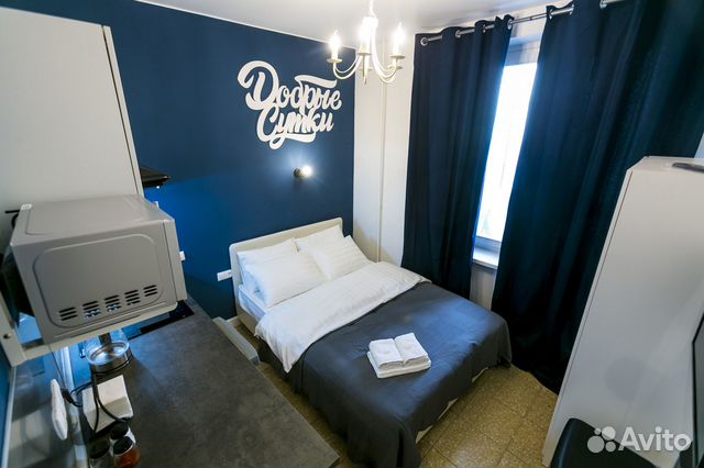 

Квартира-студия, 12 м², 1 кровать