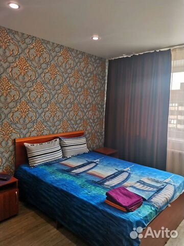 

1-к. квартира, 40 м², 2 кровати
