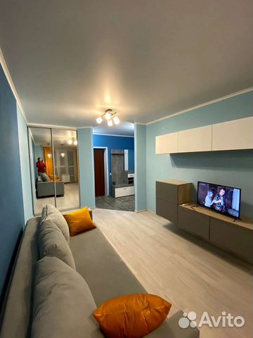

1-к. квартира, 40 м², 3 кровати