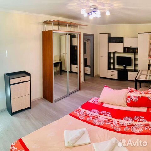 

1-к. квартира, 34 м², 2 кровати