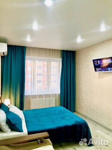 

1-к. квартира, 43 м², 2 кровати