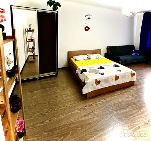 

1-к. квартира, 40 м², 2 кровати