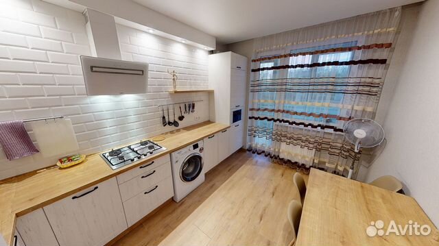 

1-к. квартира, 42 м², 3 кровати