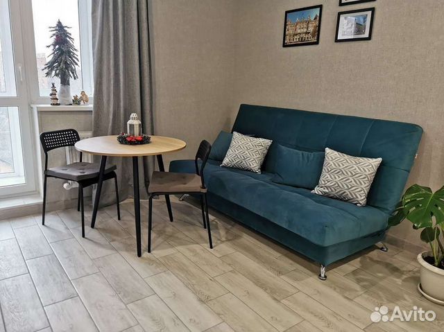 

Квартира-студия, 28 м², 2 кровати