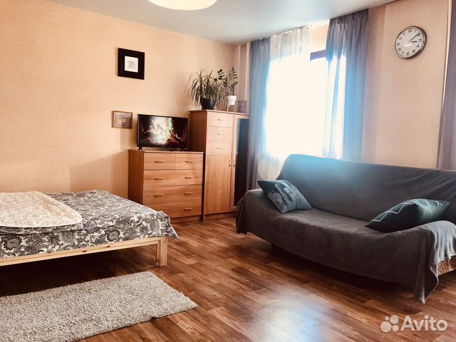 

1-к. квартира, 40 м², 2 кровати