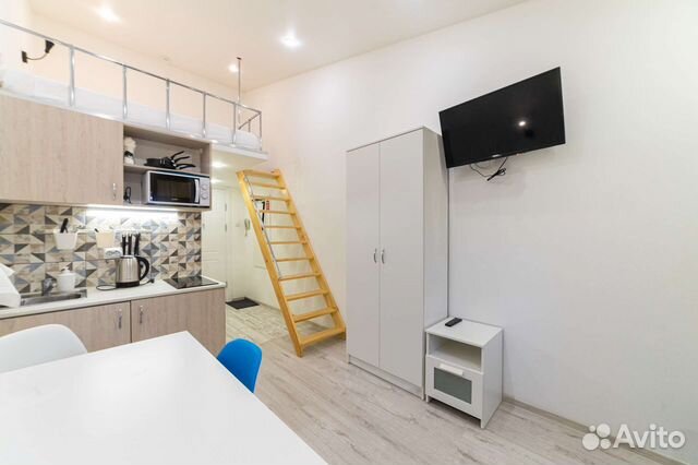 

Квартира-студия, 17 м², 1 кровать