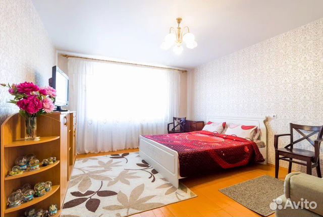

1-к. квартира, 45 м², 3 кровати